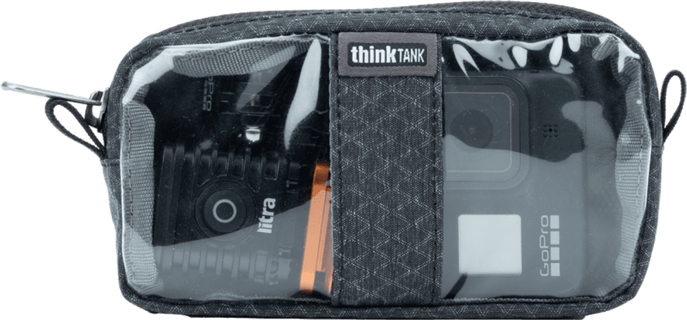 Think Tank Cable Management 5 V3.0, Blue/Clear 