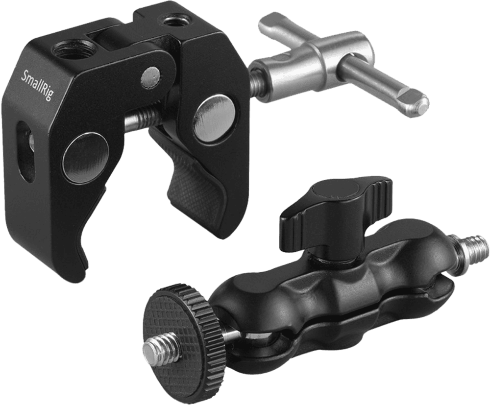 SmallRig 2164 Crab-Shaped Clamp w/ Ballhead M-Arm
