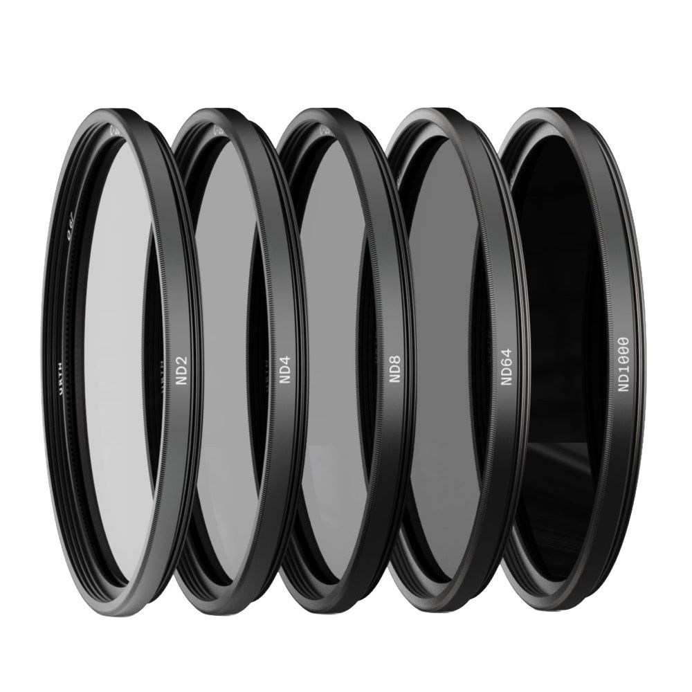 Urth 55mm ND2, ND4, ND8, ND64, ND1000 Lens Filter Kit (Plus+)