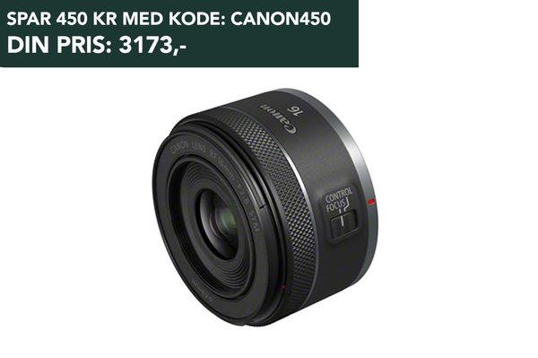 Hovedbilde Canon RF 16mm f/2.8 STM