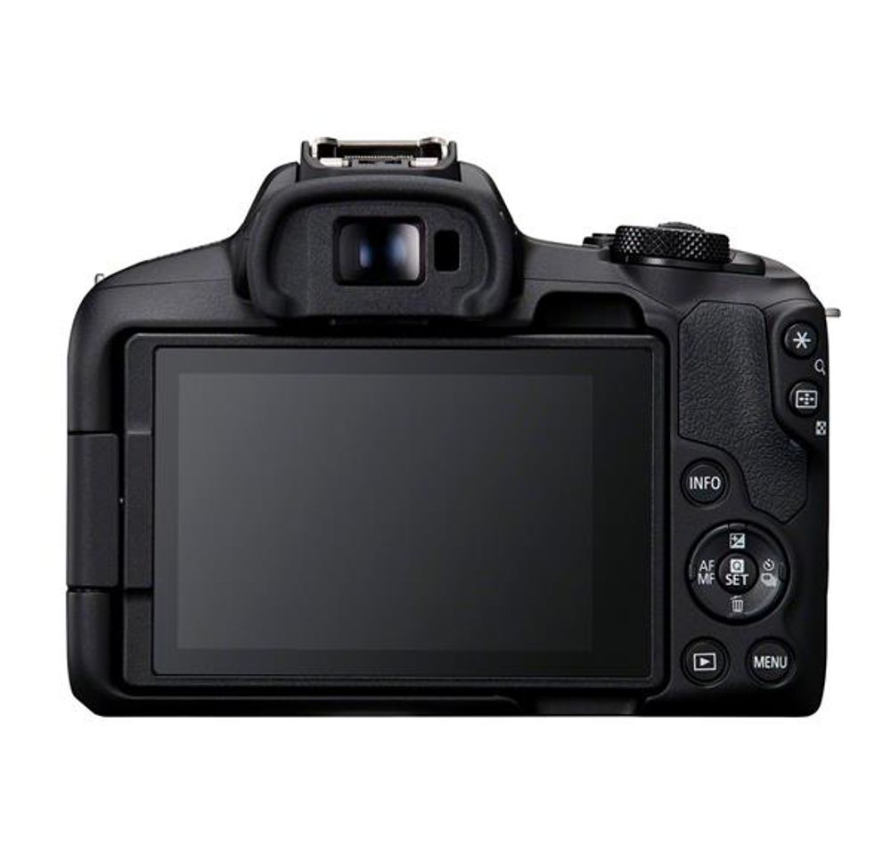 Canon EOS R50 + RF-S 18-45mm f4.5-6.3 IS og RF-S 55-210mm F5-7.1