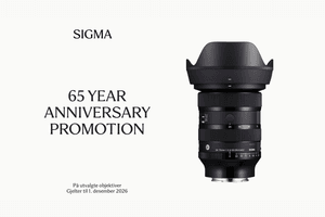 Sigma 65 Year Anniversary Kampanje