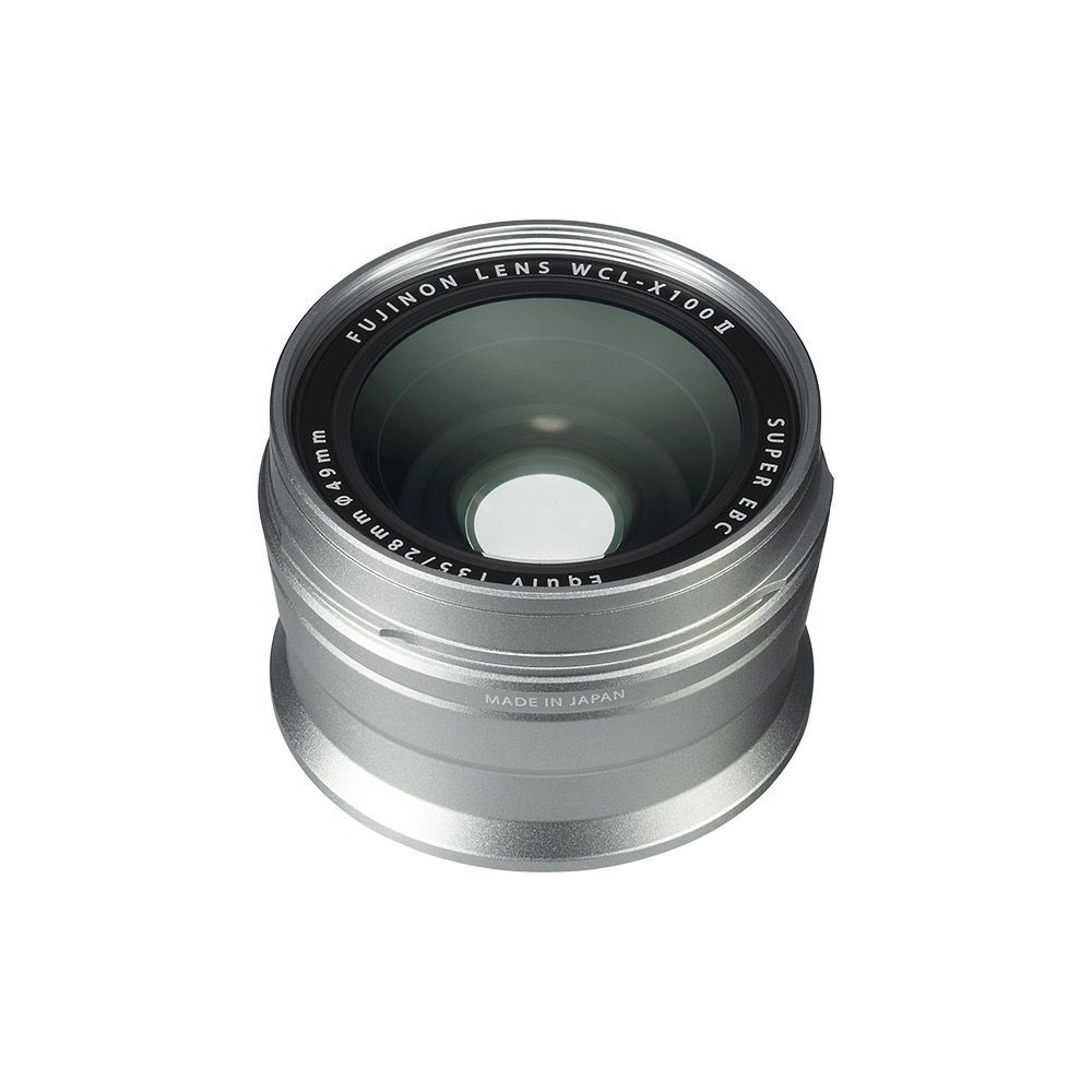 Fujifilm Vidvinkelkonverter X100-Serien Silver (WCL-X100II)
