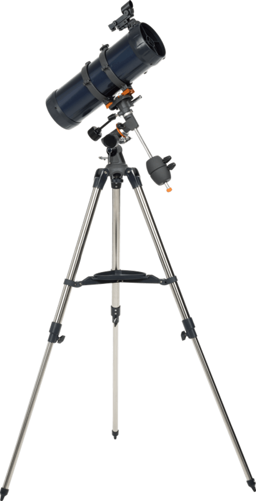 Celestron  Astromaster 114EQ-MD med mobiladapter og månefilter