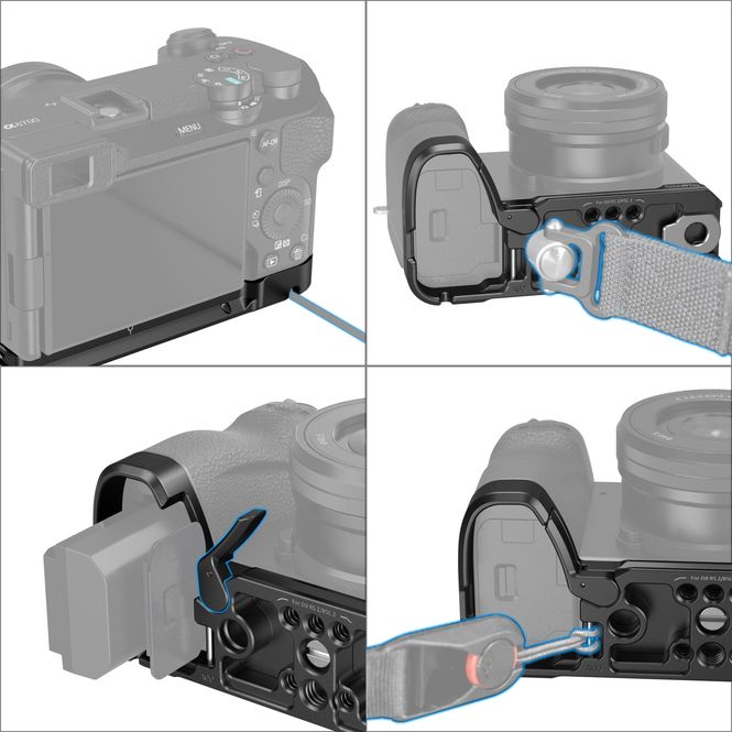 Hovedbilde SmallRig 4338 Baseplate for Sony A6700