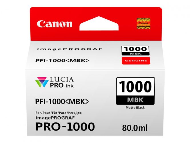 Hovedbilde Canon PFI-1000 matte black ink tank