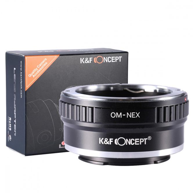 Hovedbilde K&F Olympus OM Lenses to Sony E Mount Camera ...