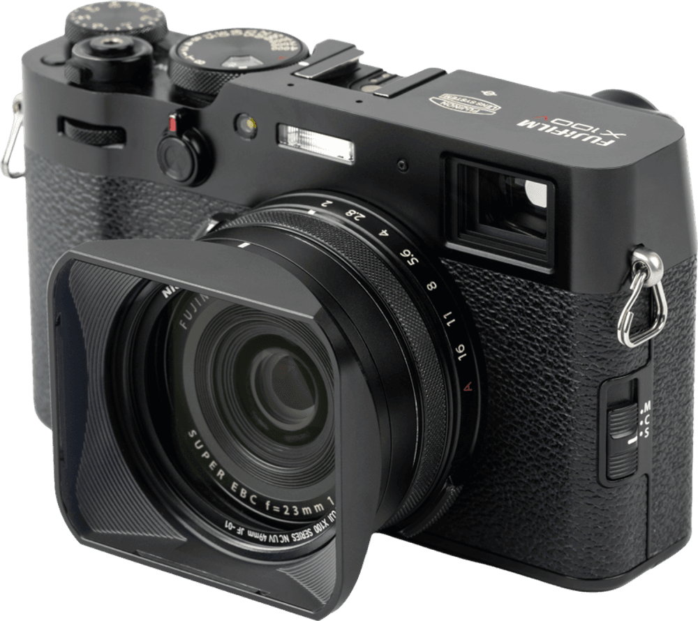 NiSi JetMag Pro Lens Hood, Uv Filter & Cap for Fuji X100 Series Black