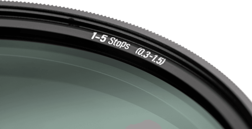 NiSi Filter ND-Vario 1-5 Stops True Color 52mm