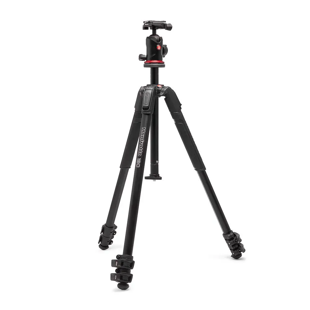 Manfrotto Stativsett Foto MT190X3 + MH496-BHQ6T