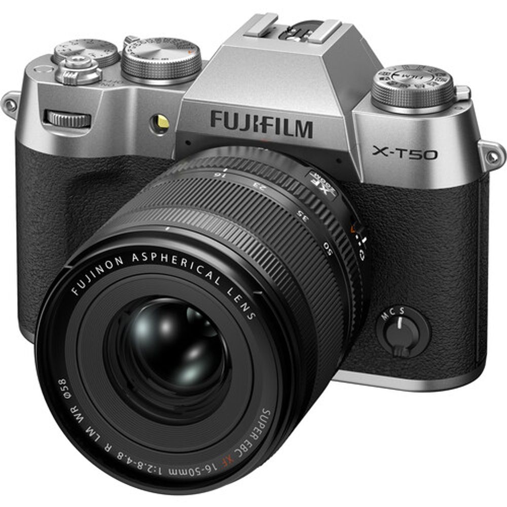 Fujifilm X-T50 Silver + XF 16-50mm f/2,8-4,8 R LM WR