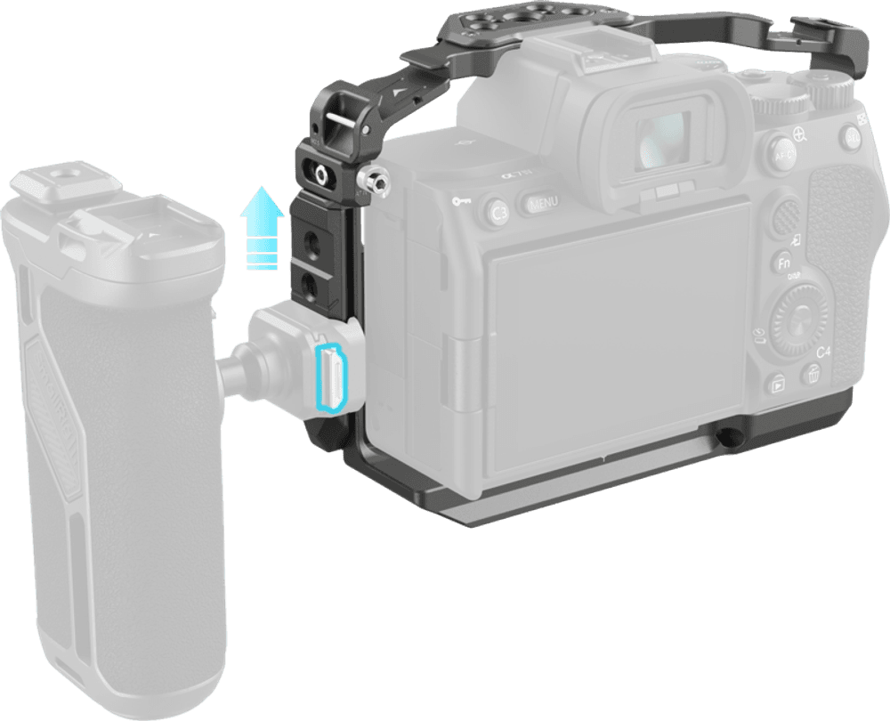 SmallRig 4481 HawkLock Quick Release Cage for Sony A 7R V / A 7 IV / A 7S III / A 1.