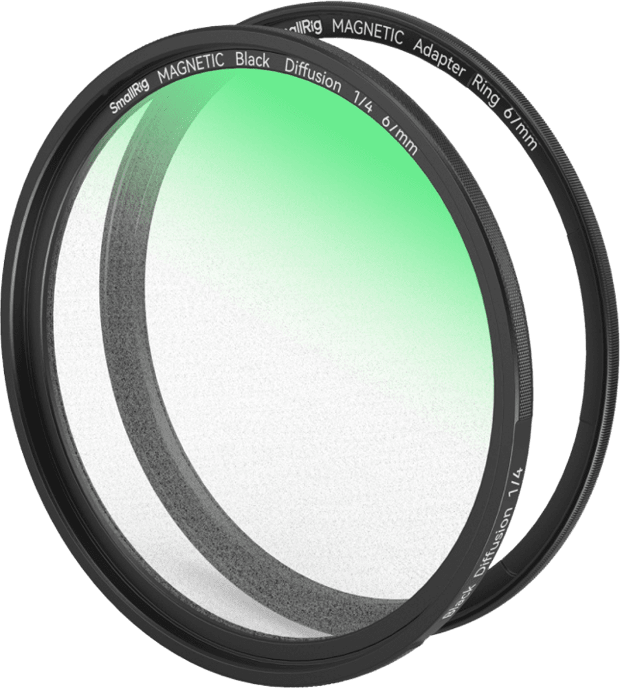 SmallRig 4724 VND-filtersett ND2-ND32 (1-5 stopp) med M-mount-filteradapter 67 mm