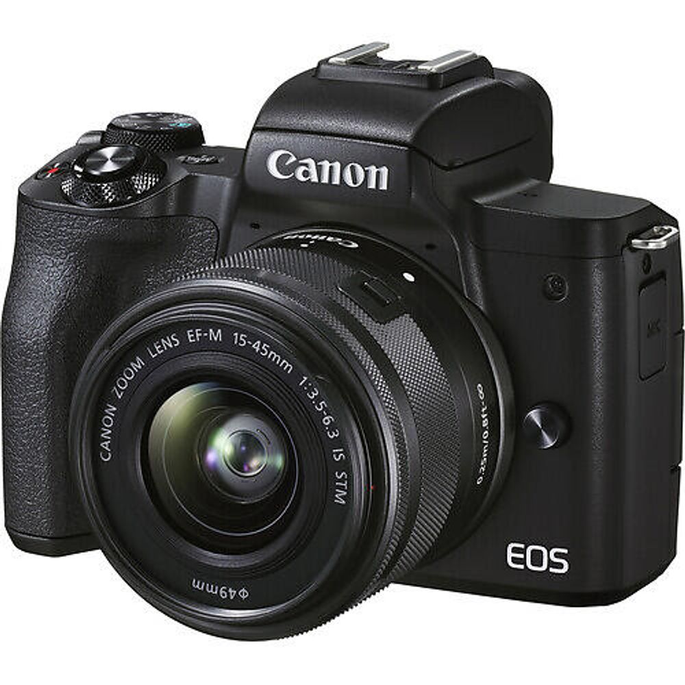 Canon EOS M50 Mark II + 15-45/3.5-6.3 IS STM brukt