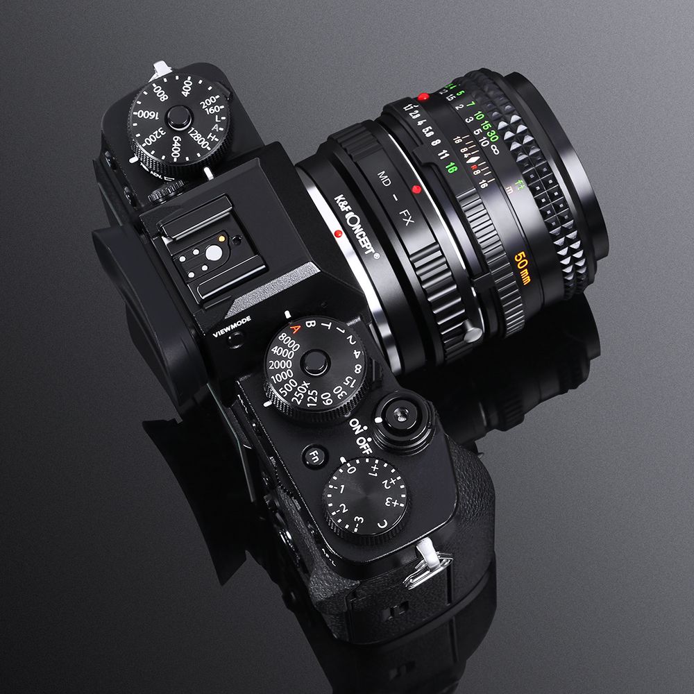 K&F Minolta MD MC Lenses to Fuji X Lens Mount Adapter