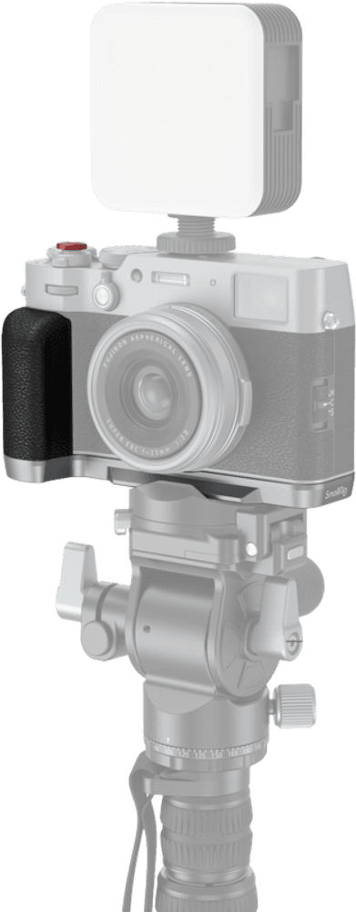 SmallRig 4555 L-Shape Grip for Fujifilm X100VI / X100V Silver