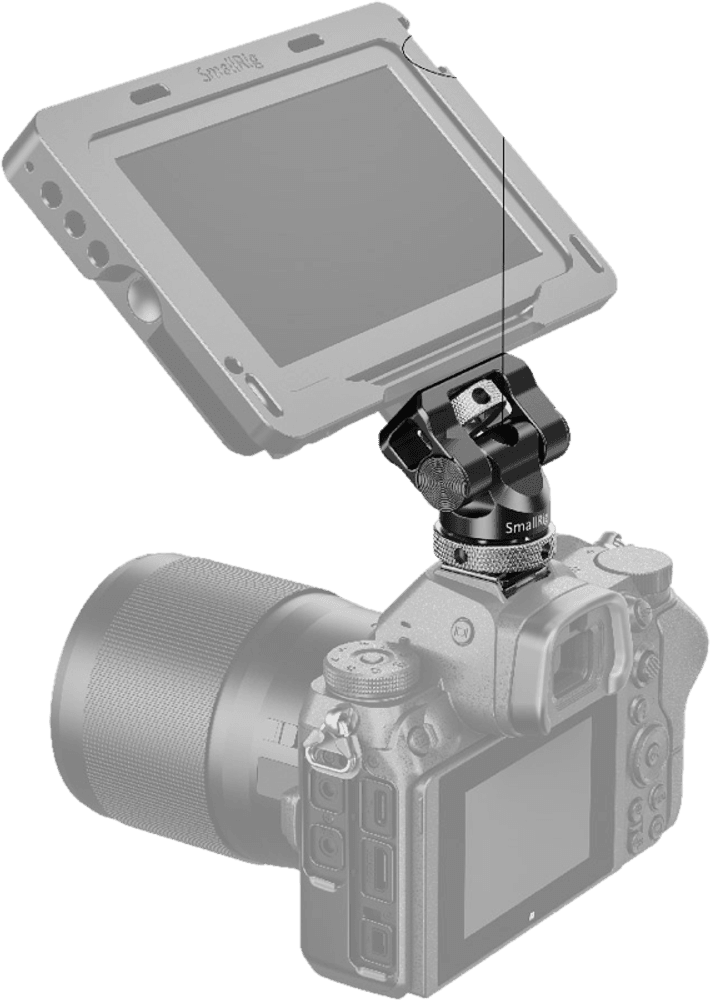 SmallRig 2346 Swivel & Tilt Mount w/ Cold Shoe