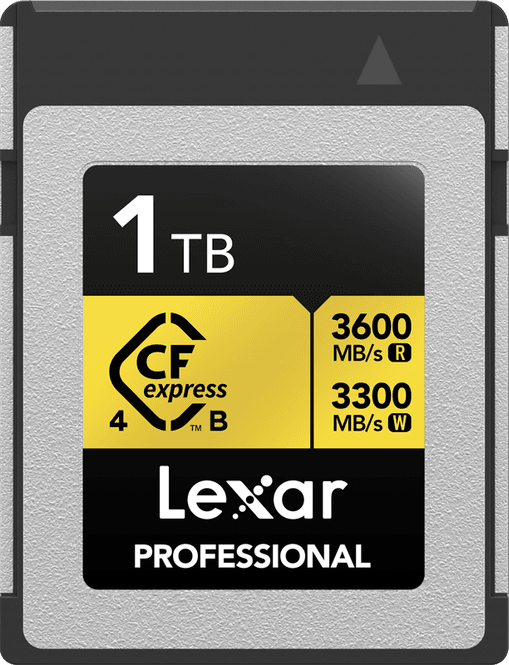 Hovedbilde Lexar CFexpress 4.0 Pro Gold R3600/W3300 1TB
