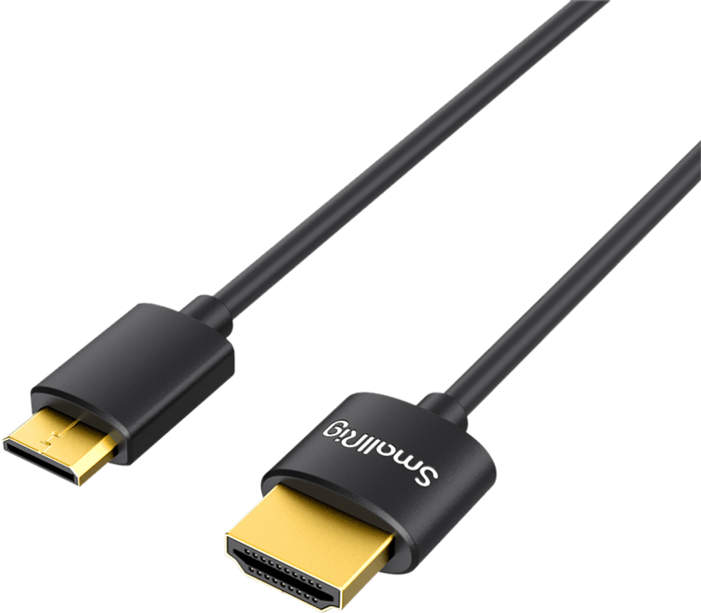 SmallRig 3041 HDMI Cable Ultra Slim 4K 55cm (C to A)