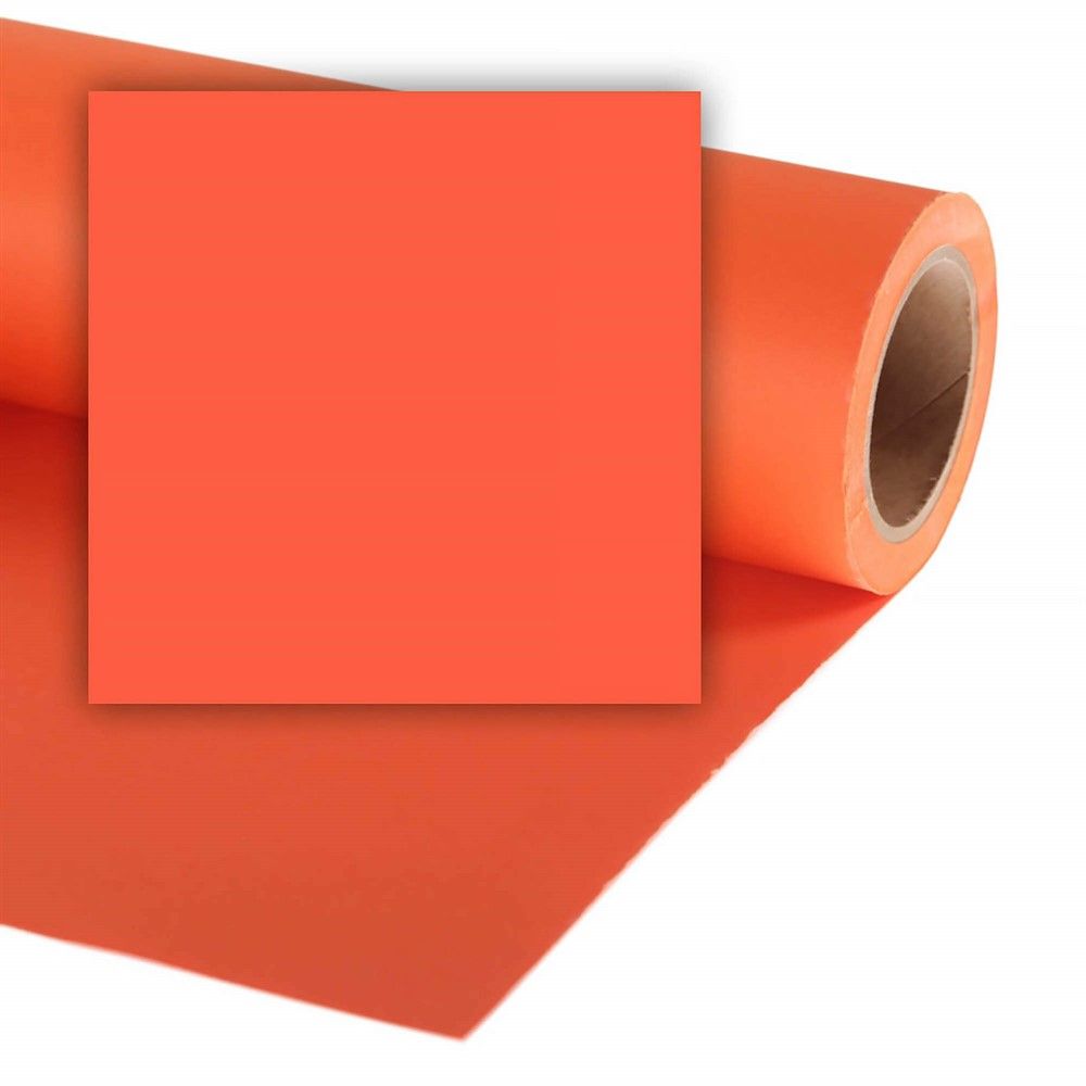 Colorama Bakgrunnspapir 2,72m x 11m Mandarin