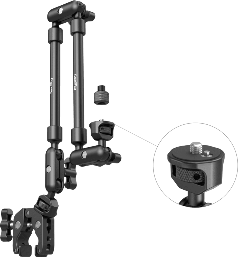 SmallRig 4766 Magic Arm with Crab Clamp Kit