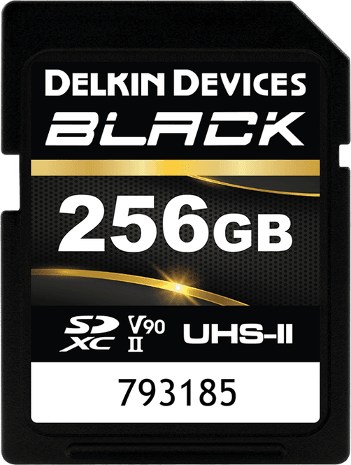 Hovedbilde Delkin SDXC BLACK Rugged UHS-II R300/W250 (V90) ...
