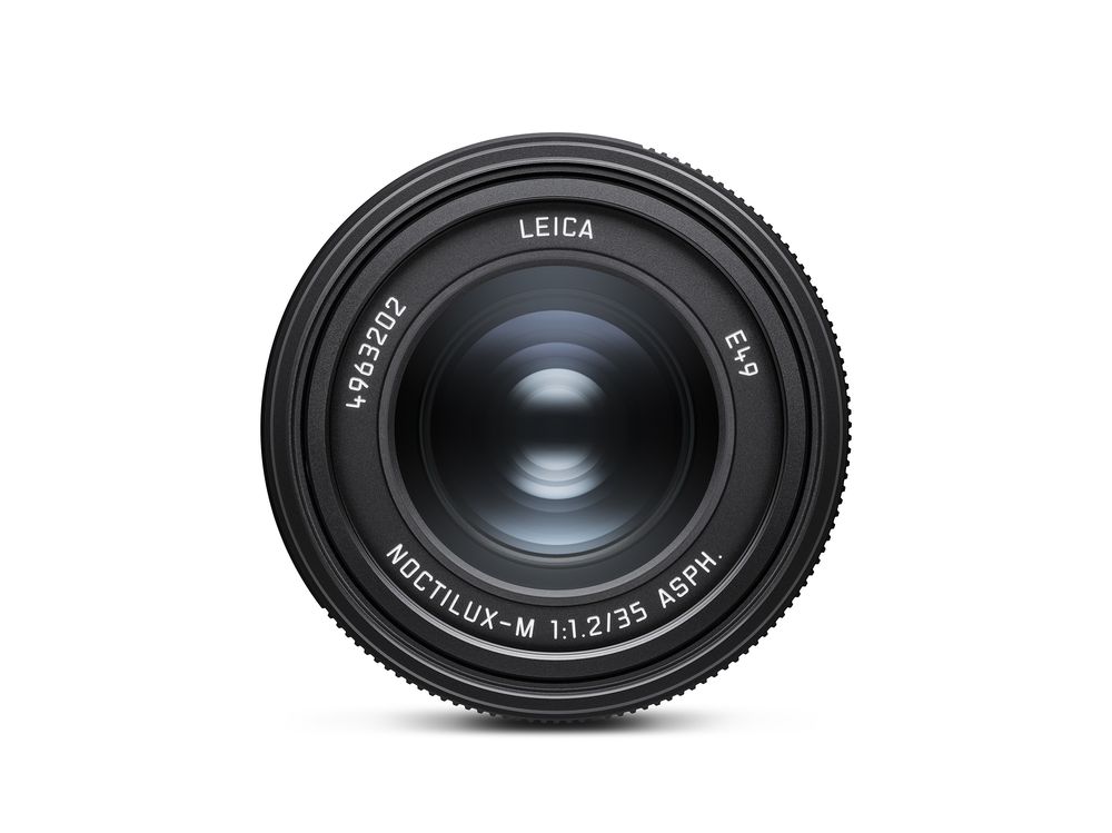 Leica Noctilux-M 35 f/1.2 ASPH., black anodized finish