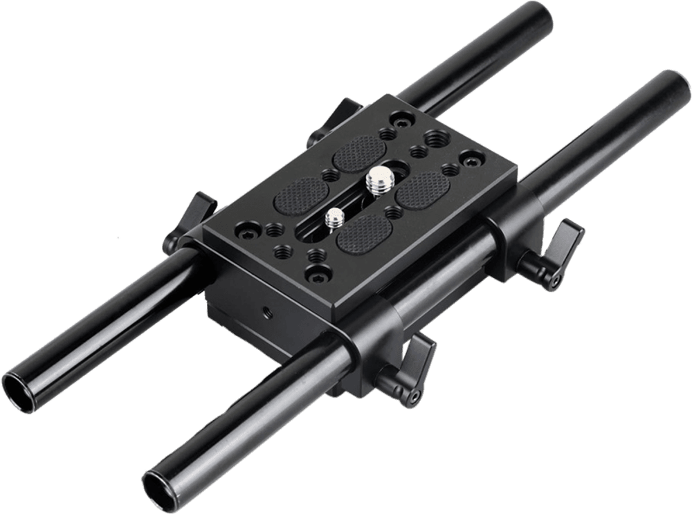 SmallRig 1798 Baseplate med dobbel 15 mm stangklemme