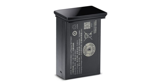 Hovedbilde Leica Battery BP-SCL7, glossy black