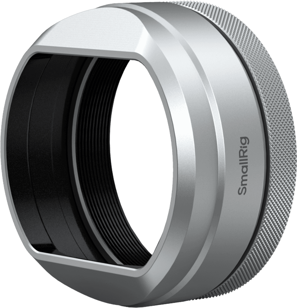 SmallRig 5849 Lens Hood for FUJIFILM X100VI / X100V (Silver)