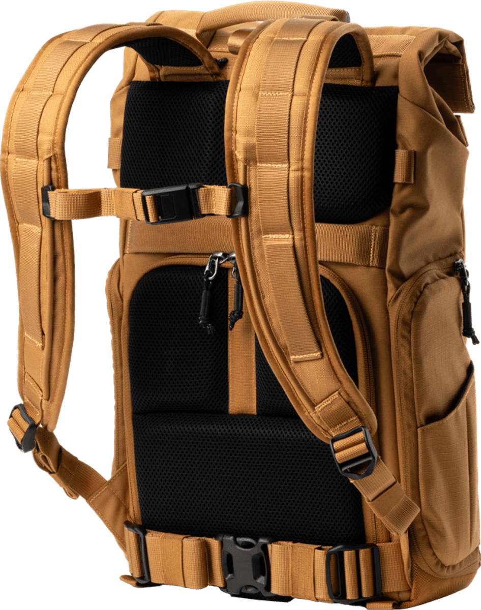 Think Tank FocusPoint 22L I Hybrid RollTop Backpack I Golden Hour