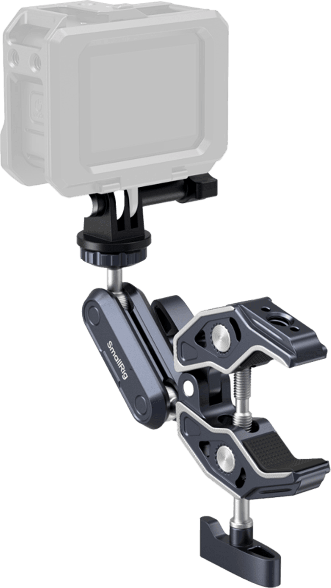 SmallRig 5529 Crab-Shaped Clamp with Ballhead Magic Arm