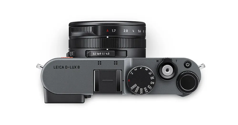 Leica D-LUX 8, Metal Gray Paint finish
