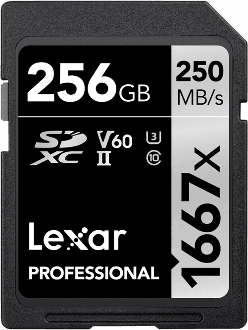 Hovedbilde Lexar SDXC Pro 1667X UHS-II U3 R250/W120 (V60) ...