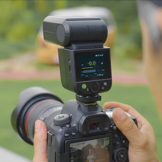 Hovedbilde Godox V480 TTL Li-ion Blitz til Fuji