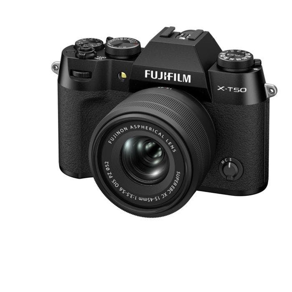 Fujifilm X-T50 Sort + XC 15-45mm f/3.5-5.6 OIS PZ