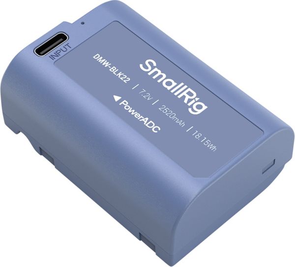 Hovedbilde SmallRig 4906 USB‑C batteri DMW‑BLK22 ...