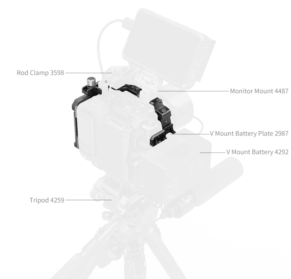 SmallRig 5810 Cage for Canon EOS C80