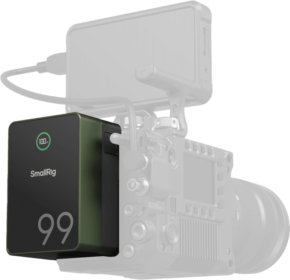 SmallRig 4974 VB99 Pro mini V Mount Battery Green