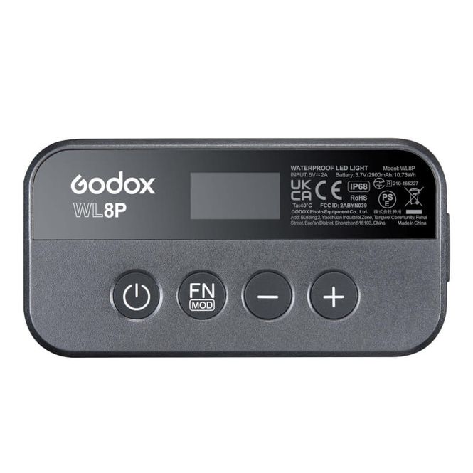 Hovedbilde Godox WL8P Vanntett LED-lys