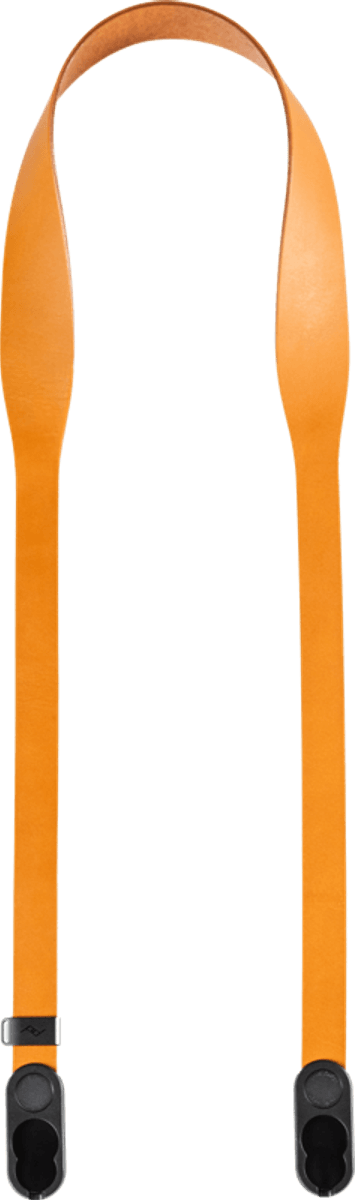 Peak Design Form Leather Camera Strap Short Amber