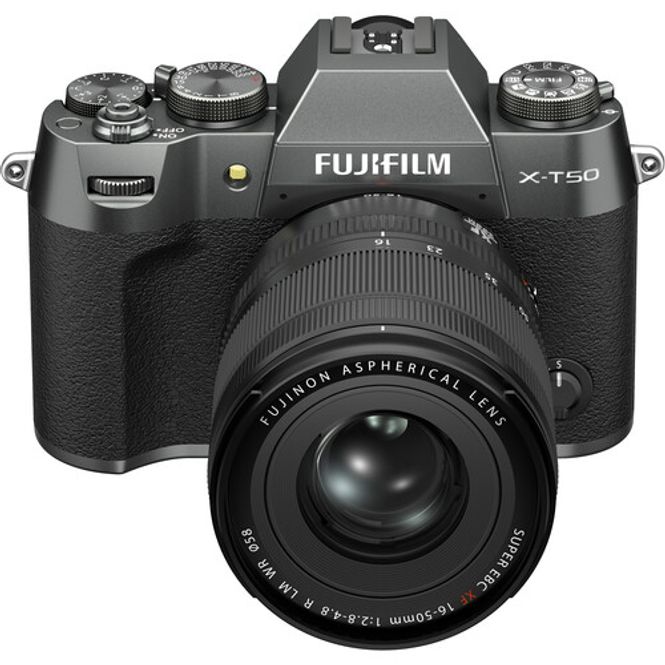 Hovedbilde Fujifilm X-T50 Charcoal Silver + XF 16-50mm ...