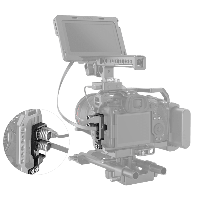 Hovedbilde SmallRig 2981 HDMI & USB-C Cable Clamp for R5/R6