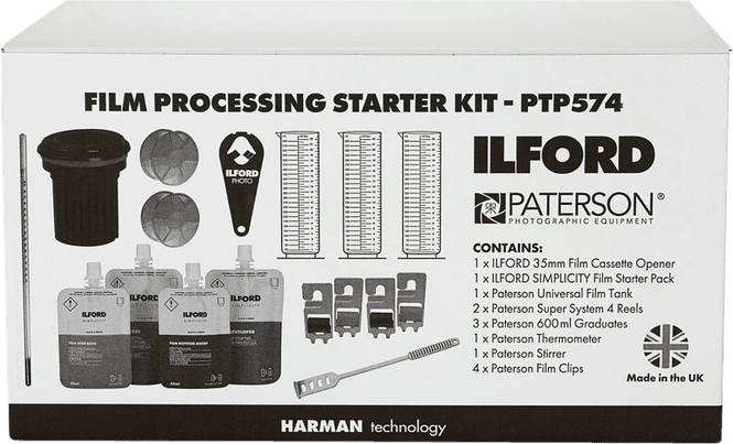 Hovedbilde Ilford Photo  Ilford + Paterson Film Start Pakke ...