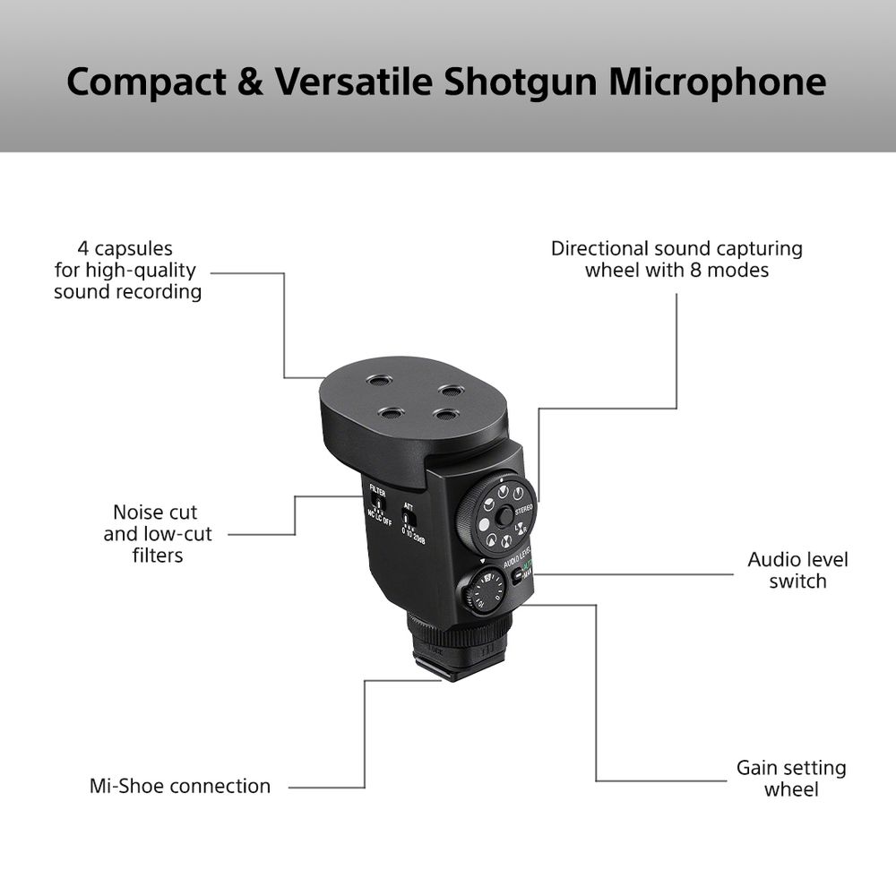 Sony ECM-M1 Shotgun mikrofon