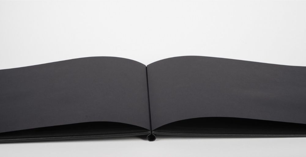 Snapshut Folio Black Landscape A4 15mm
