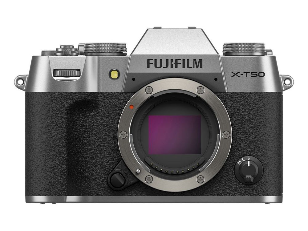 Fujifilm X-T50 kamerahus sølv