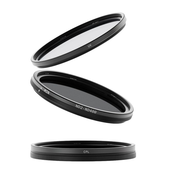 Hovedbilde Urth 46mm UV, Circular Polarizing (CPL), ND2-400 ...