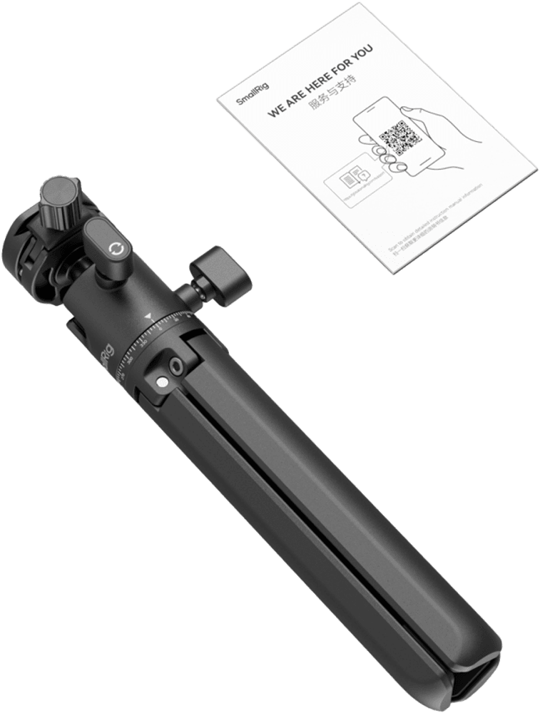 Smallrig 4630 Metal Tabletop Tripod with Arca-Swiss QR Plate and