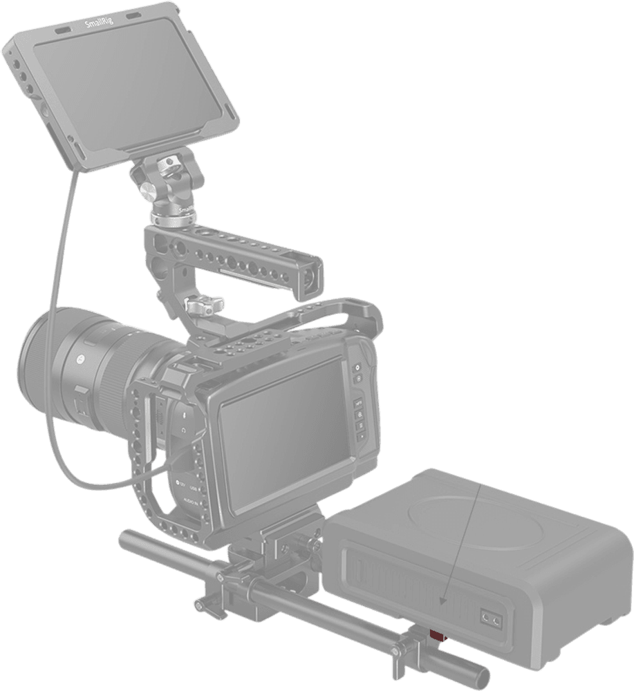 SmallRig 2987 Battery Plate Mini V-Mount